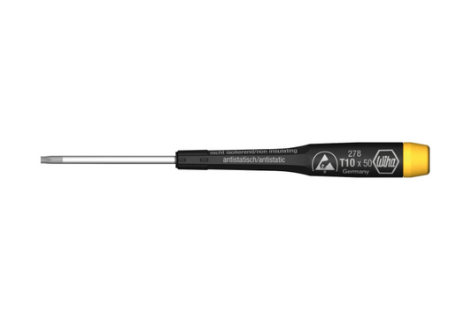 Wiha 278 Precision ESD Torx Screwdriver Various Sizes T4 x 40